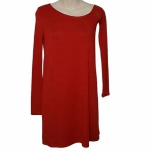 Aritzia Wilfred Free red Brinkley dress size xxs